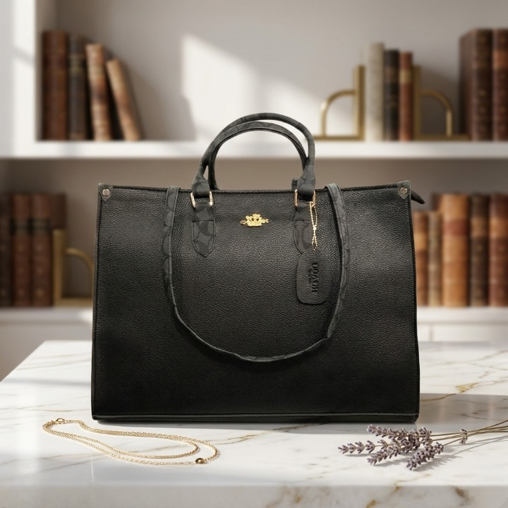 Large Tote Bag 16x11 Inch for Women | Spacious Designer Shoulder Handbag