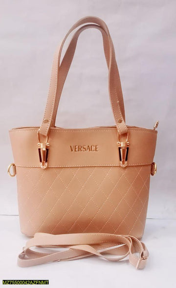 Women's PU Leather Shoulder Bag 15x11" Plain