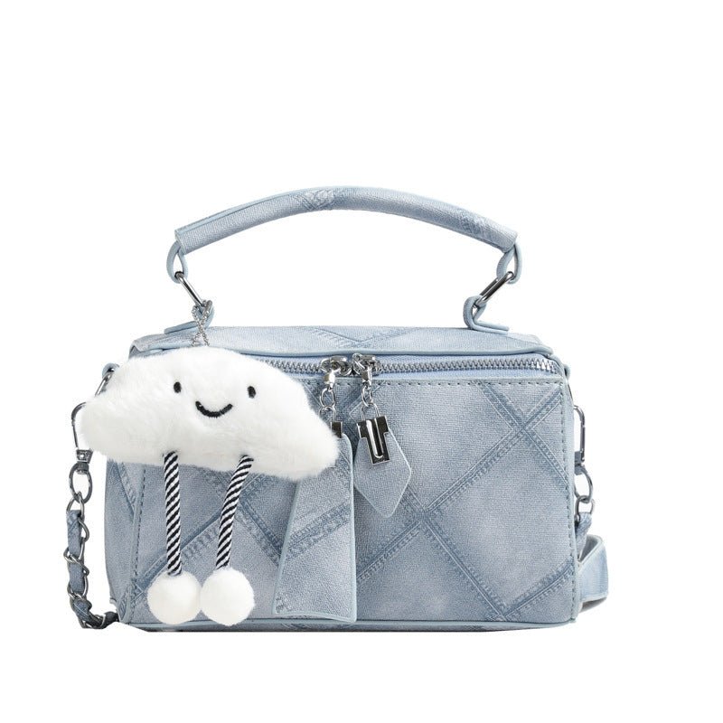 Niche Korean Style Box Shoulder Bag