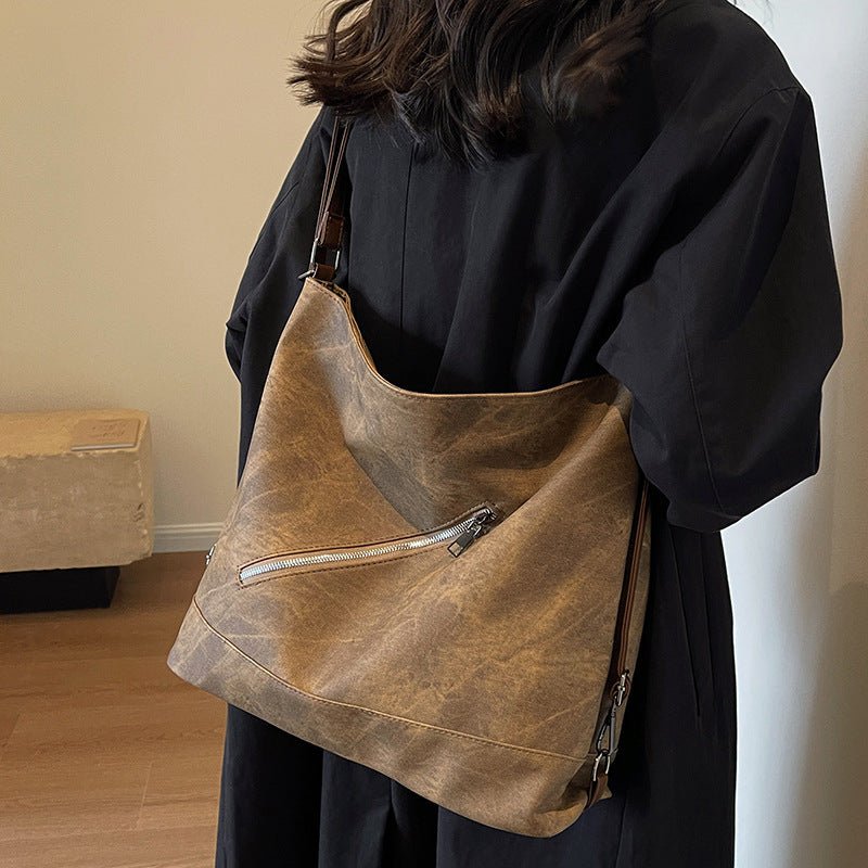 Slouchy Hobo Bag | Camel
