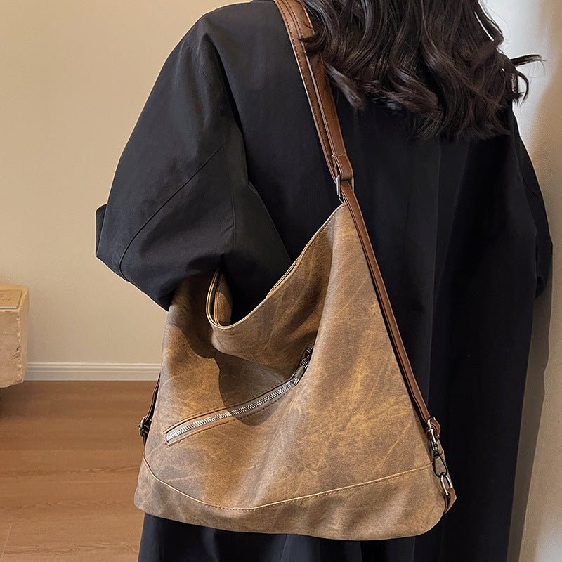 Slouchy Hobo Bag | Camel