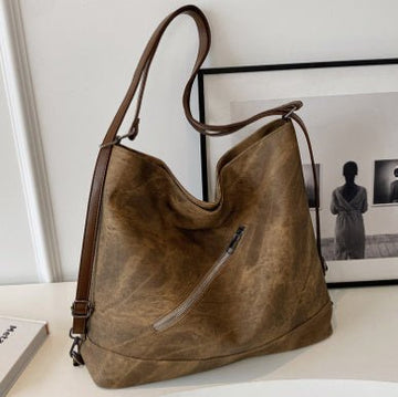 Slouchy Hobo Bag | Camel