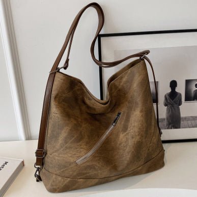 Slouchy Hobo Bag | Camel